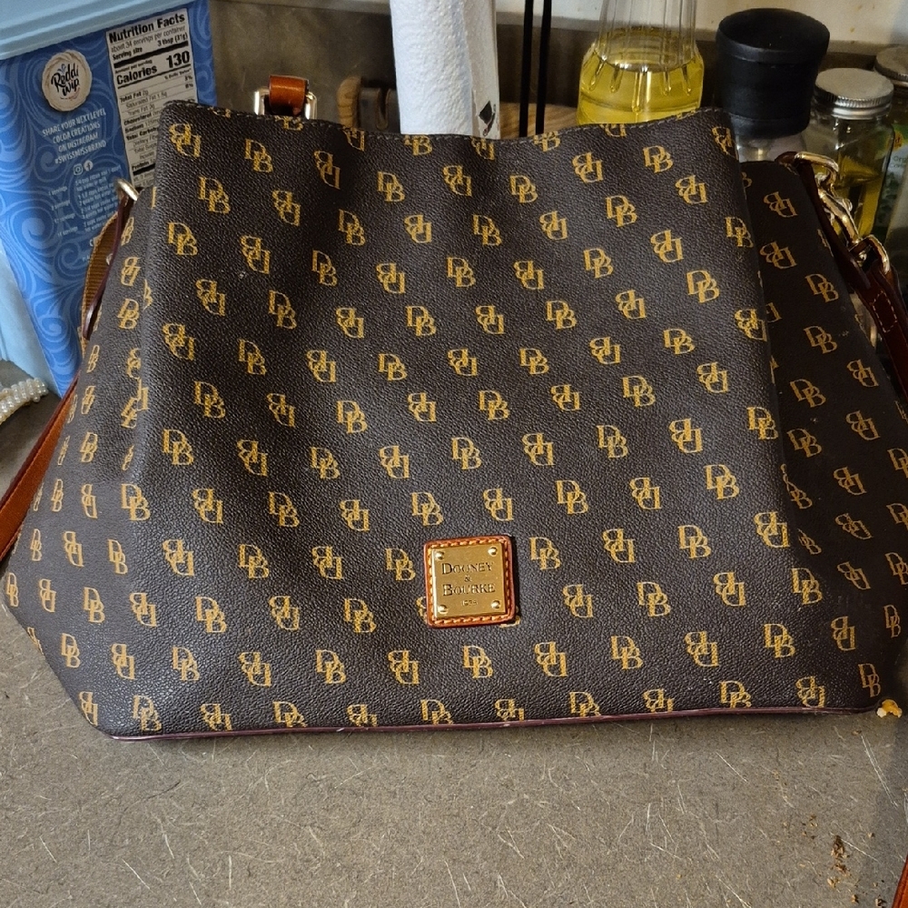 Dooney & Bourke Brown Monogram Men's Bag